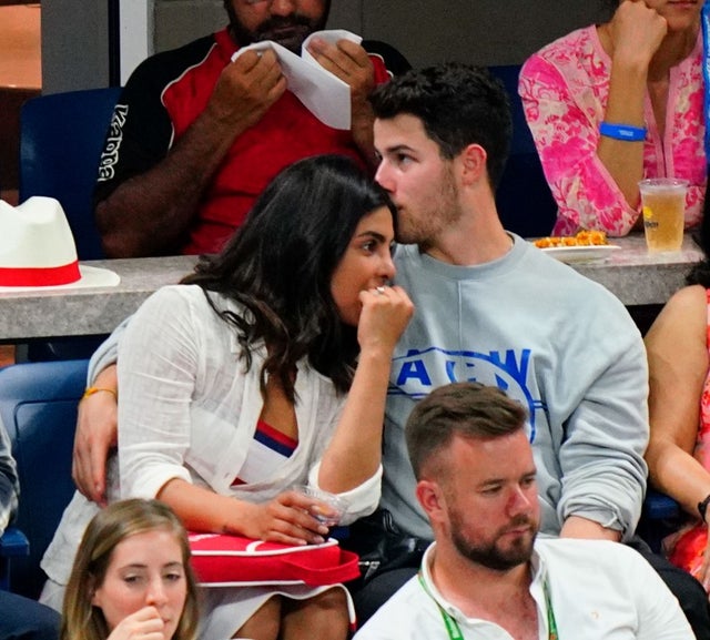 Priyanka Chopra and Nick Jonas at US Open