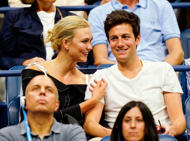 Karlie Kloss and fiance at US Open