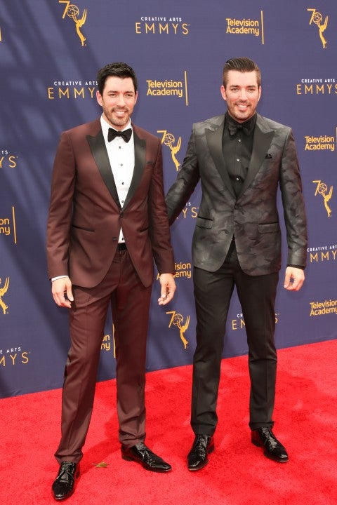 Drew and Jonathan Scott at the 2018 Creative Arts Emmy Awards - Day 2