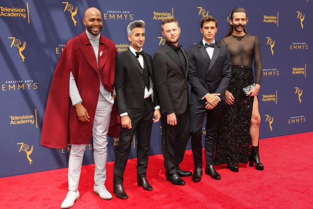 Queer Eye cast at 2018 Creative Arts Emmy Awards - Day 2 