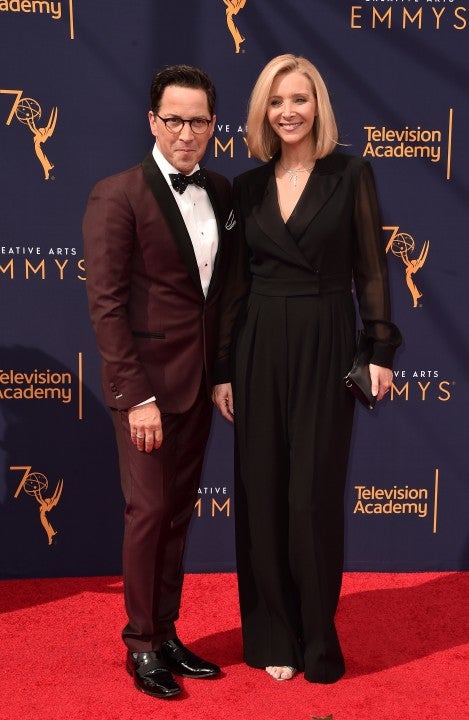 Dan Bucatinsky and Lisa Kudrow at the 2018 Creative Arts Emmys Day 2