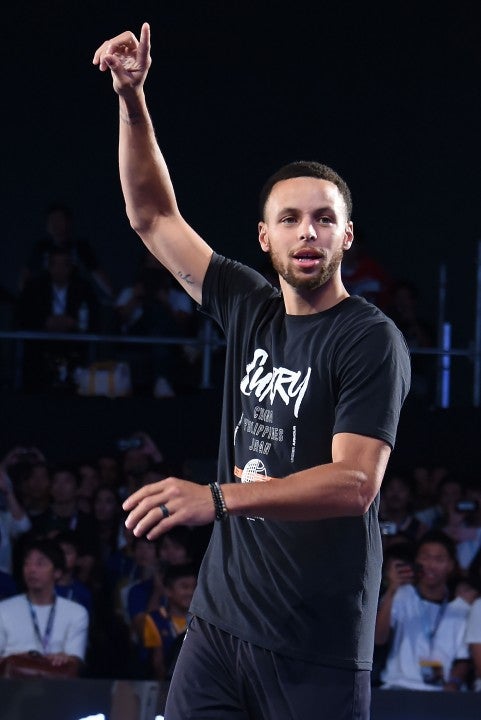 Stephen Curry in Tokyo