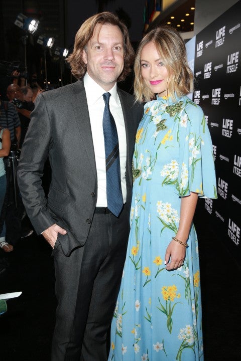 Jason Sudeikis and Olivia Wilde at Life Itself premiere