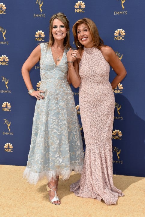 Hoda Kotb and Savannah Guthrie Emmys 2018