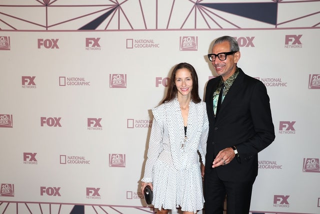 Jeff Goldblum, Emily Goldblum Fox Emmys Party