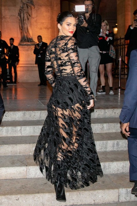 Kendall Jenner at Paris' Opera Garnier on Sept. 11.