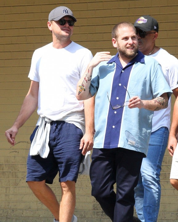Leonardo DiCaprio and Jonah Hill out in NYC