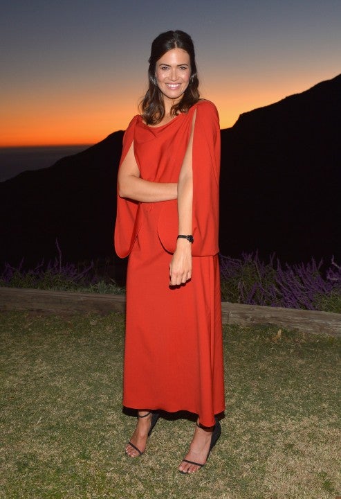 Mandy Moore at fossil dinner