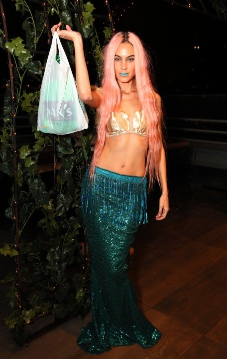 Alexa Chung as a mermaid
