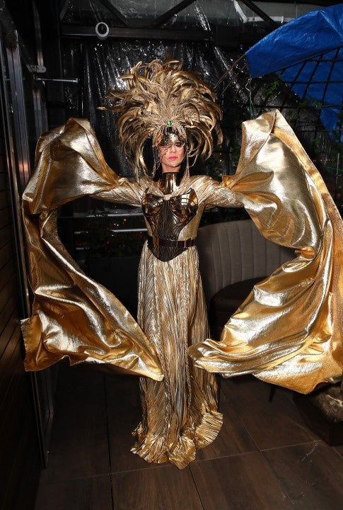 Christian Siriano at misshapes halloween party