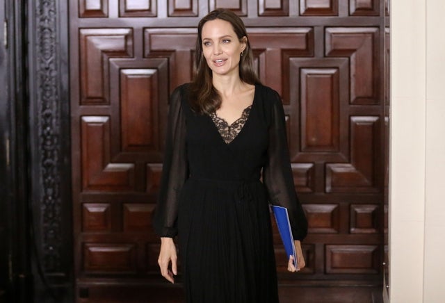 Angelina Jolie in Peru