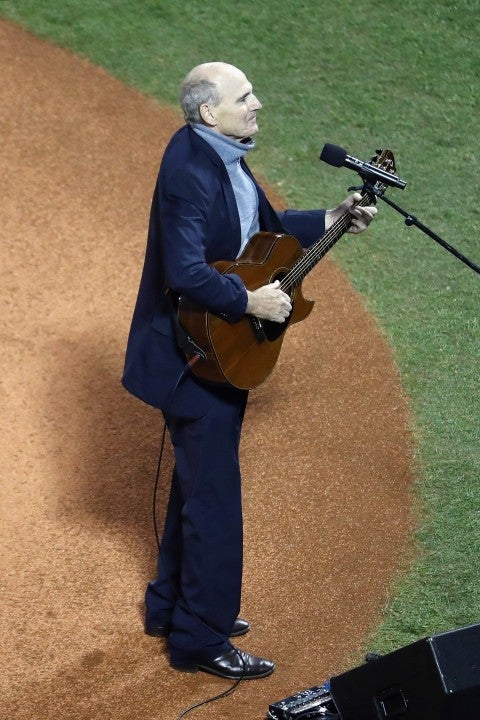 James Taylor at World Series