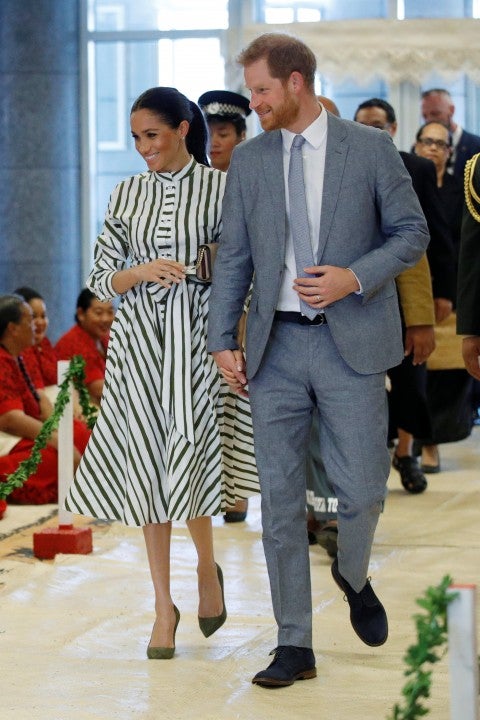 Meghan Markle and Prince Harry in Tonga