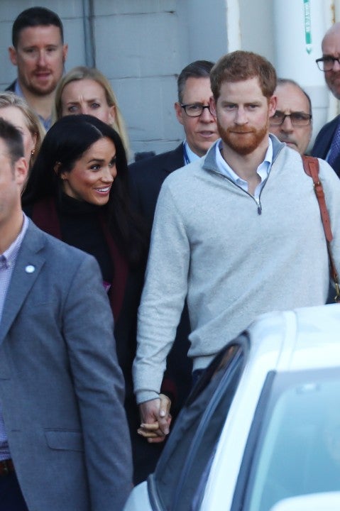 Meghan Markle and Prince Harry arrive in Australia