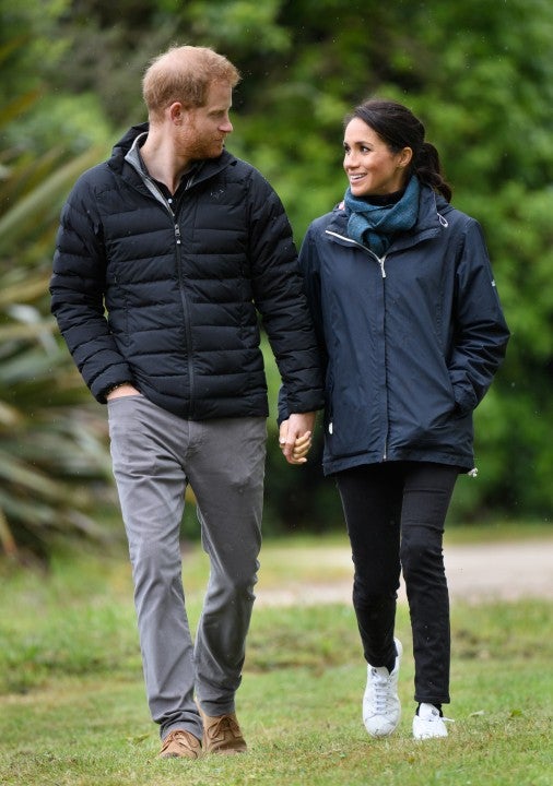 Prince Harry and Meghan Markle in New Zealand