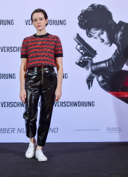 Claire Foy at Conspiracy press conference in berlin