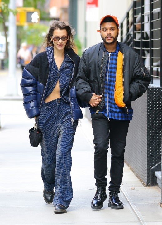 Bella Hadid and The Weeknd hold hands in NYC