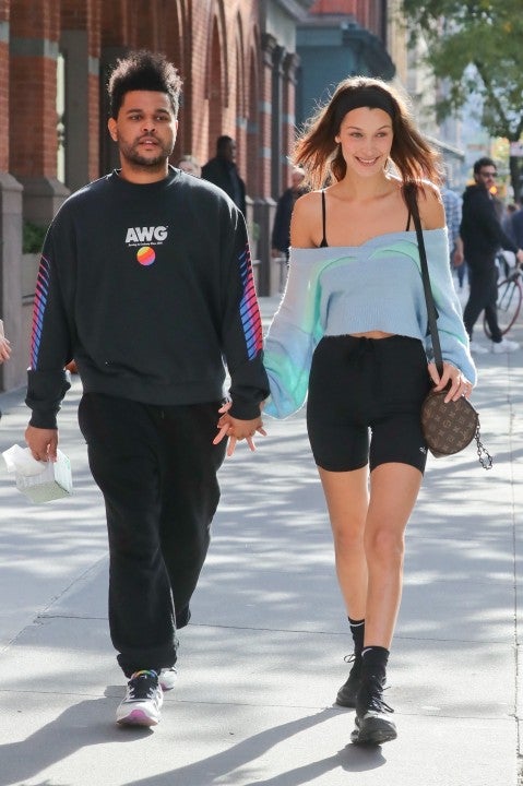 The Weeknd and Bella Hadid in NYC