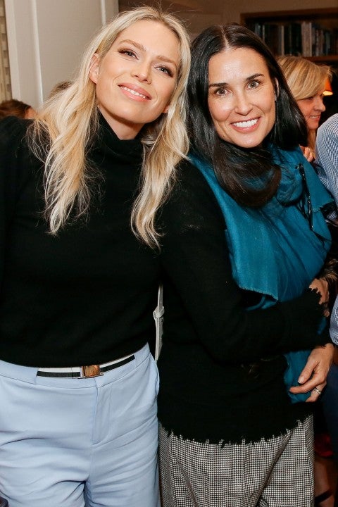 Erin Foster and Demi Moore