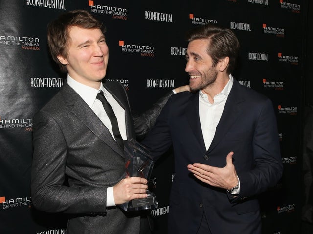 Paul Dano and Jake Gyllenhaal at Hamilton Behind The Camera Awards