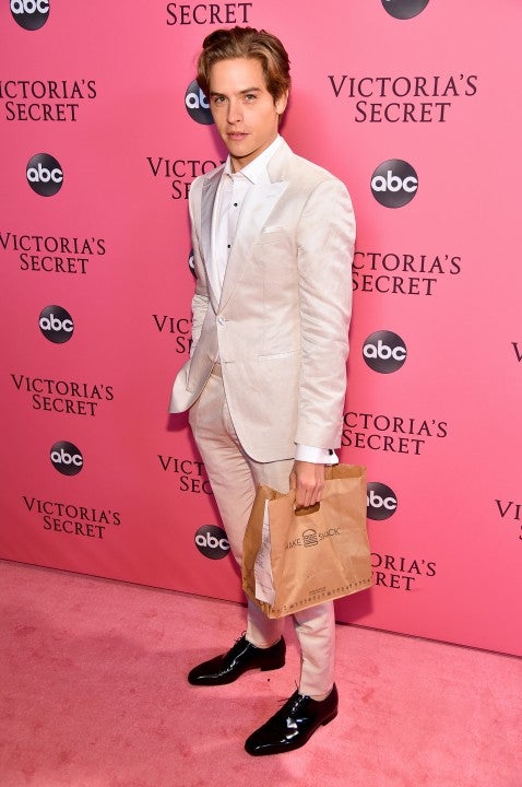 Dylan Sprouse at VS fashion show