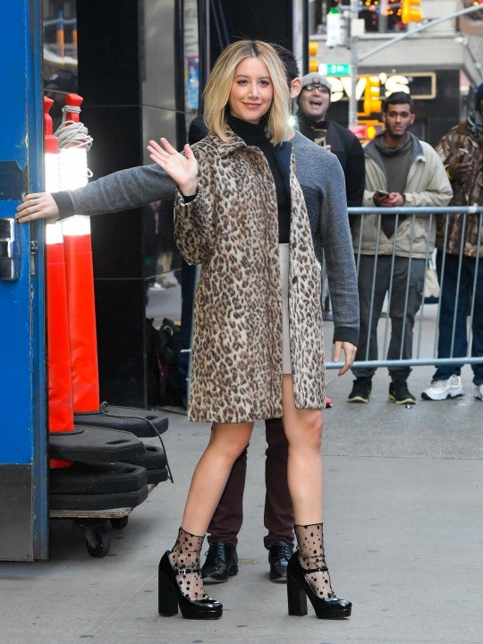 Ashley Tisdale at GMA
