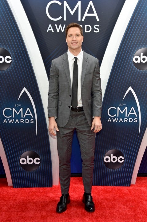 Walker Hayes at  the 52nd annual CMA Awards