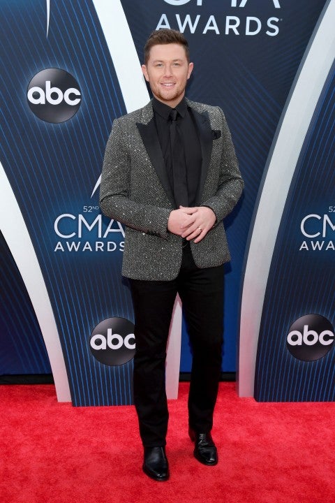 Scotty McCreery at the 52nd annual CMA Awards