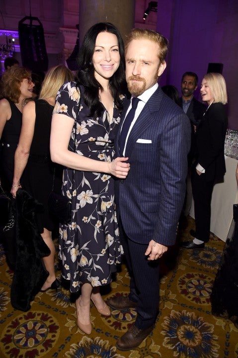 Laura Prepon and Ben Foster at IFP's 28th Annual Gotham Independent Film Awards
