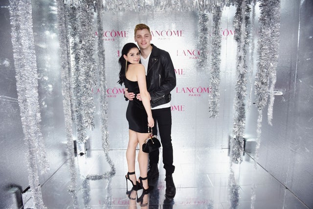 Ariel Winter and Levi Meaden at lancome x vogue holiday event