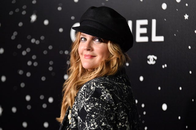 Drew Barrymore at MOMA event
