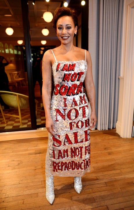 Mel B at book launch in London