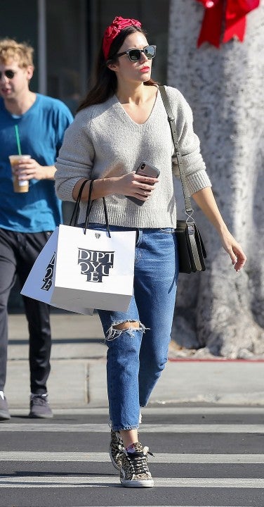 Mandy Moore shopping in LA