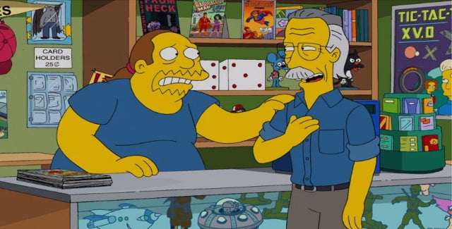 Stan Lee on Simpsons