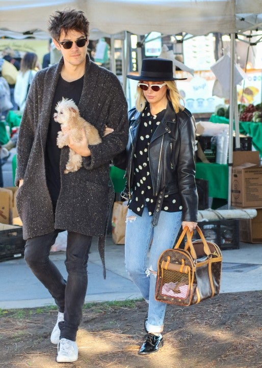 Christopher French and Ashley Tisdale in LA