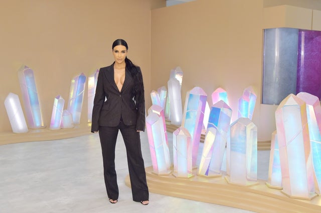 Kim Kardashian West at South Coast Plaza
