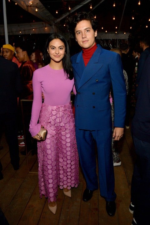 Camila Mendes and Cole Sprouse at GQ Men of the Year party