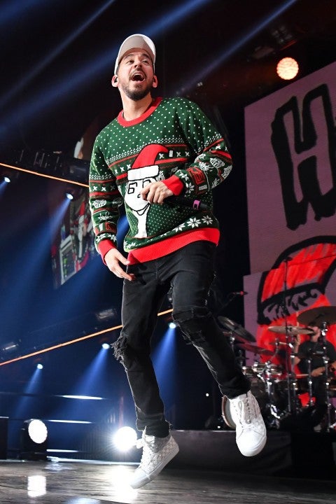 Mike Shinoda at KROQ Absolut Almost Acoustic Christmas 2018