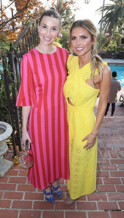 Whitney Port and Audrina Patridge at the PREY SWIM 'Summer in December' Fashion Show