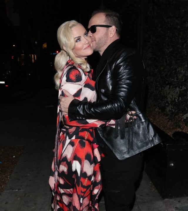 Jenny McCarthy and Donnie Wahlberg in LA