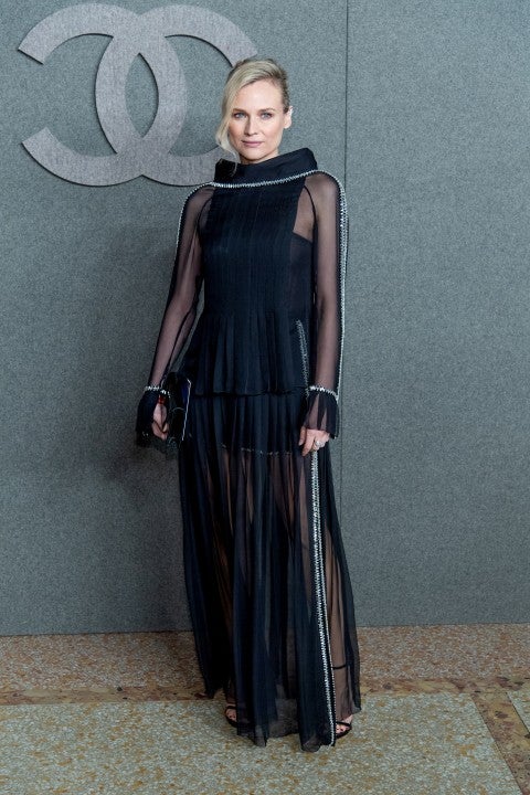 Diane Kruger at Chanel pre-fall show 