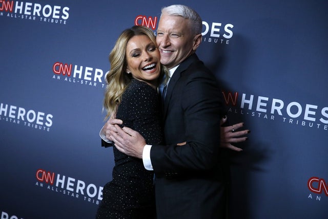 Kelly Ripa and Anderson Cooper at 12th Annual CNN Heroes: An All-Star Tribute 