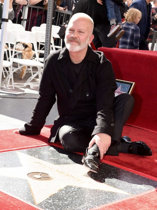 Ryan Murphy gets a star on the Hollywood Walk of Fame on Dec. 4