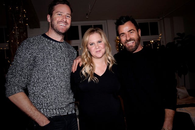 Armie Hammer, Amy Schumer and Justin Theroux