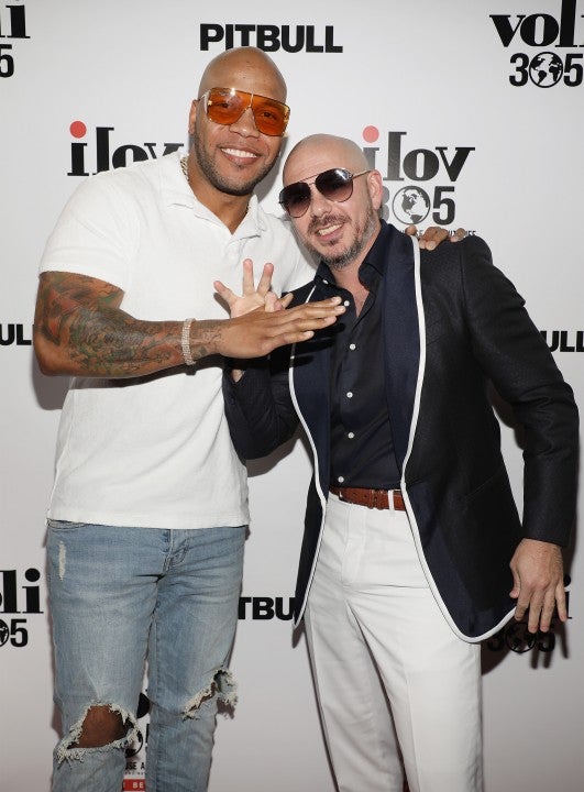Flo Rida and Pitbull