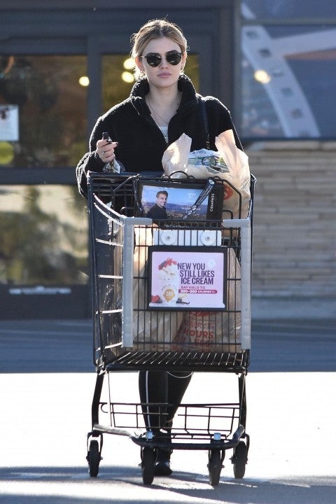 Lucy Hale at Ralph's
