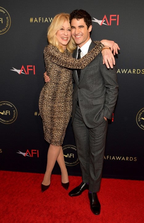 Judith Light and Darren Criss at afi awards