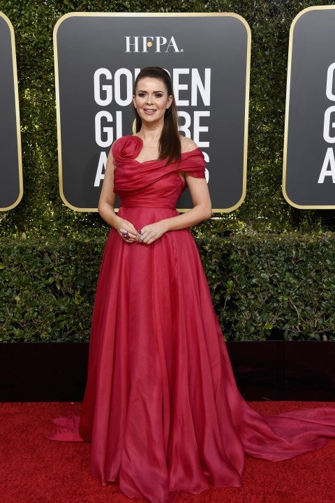 Carly Steel at 2019 golden globes