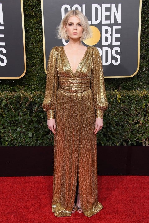 Lucy Boynton at 76th Annual Golden Globe Awards 