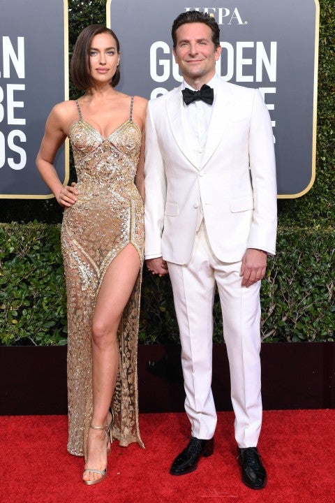 Bradley Cooper and Irina Shayk Golden Globes 2019